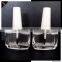 empty glass nail polish bottles custom nail polish bottle