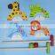 WOODEN TOYS ANIMAL CROQUET SET