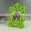 Green color latest resin different types photo frames