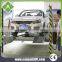 Hydraulic double level car lifts for home garages