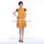 OEM clothes factory summer short sleeve loose casual plus size simple design women dress