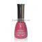 5ml shiny UV red and matt black mini glass nail polish bottles, mini clear nail polish bottle