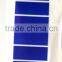 Customized self adhesive coated paper color identification mark label with different color