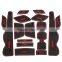 Car mat wholesale gate slot mats for CRV 2012-2013 16pcs/set