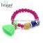 Fashion jewelry jewelry resin stretch bead bracelet bracelets wholesale charm bracelet