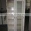 Steel furniture metal sliding glass door cabinet for office use