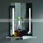 Best sale top grade acrylic plastic mirror frame, handmade mirror frames