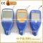 Nondestructive measuring the material thickness on metal ,such as plastic sheets thickness