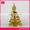 custom buddha gold plate sculpture,gold plated figurine