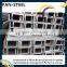 ASTM A36 standard U steel/hot rolled U steel channel/section