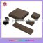 Brown Luxury Paper Boxes For Jewelry Set /Plastic Paper Jewellery Box