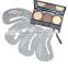 3 color eye brow and eyeliner cake kit makeup eyebrow powder palette with eyebrow brush