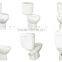 Made in china hot sale washdown western two piece wholesale toilet