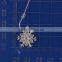 Christmas Beautiful Woman Jewelry Snow Flower Drop Earrings