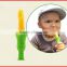 Silicone baby toothbrush bendable training toothbrush
