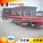 3 axles truck cargo box, cargo semi trailer house, side open strong box utility trailer