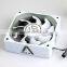 Alseye CA0401 manufacturer 12v 80mm cpu cooling fan with Silicon skin