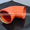 Orange 45 Deg PVC elbow