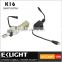 EKLIGHT brand 5600LM fanless canbus H7 H8 H11 9006 cob led lighting
