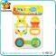 Low cost toys china plastic lovely baby rattle toy for promotion