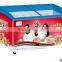 sliding glass door ice cream freezer curved glass door ice cream freezer