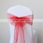 Factory Selling Organza Chair Sashes For Wedding Decoration
