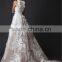 AR-1 Latest Dress Designs robe de soriee Simple Beautiful Long Tulle Appliques Lace O-Neck Prom Dress 2016