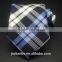 2016 fashionable high quality plaid mens silk woven tie with custom brand