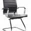 Foshan Hotsale High Backrest Lifting Black PU Leather Office Chair with Armrest