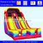 hippo inflatable water slide with pool for adult and kids