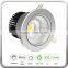 Commercial Lighting Recessed Ceiling COB Led Downlight Silver Grey Color