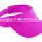 Custom Sports Visor Caps Solid Color Plain Visor Caps Wholesale