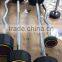 Rubber straight fixed barbell AP15