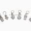 Bulb shape keychain light keychain with led light