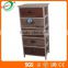 Wood Painted Multi Drawers Storage Chests