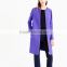 China Manufacturer Round Neckline Fashion Europe New Design Women Coat