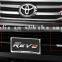 Bumper plating article decoration for HILUX REVO front bumper hole cover