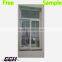 Casement Aluminum Window with Transom made in China