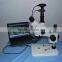 MEM1300FA microscope USB digital camera equipped with a flexible C-mount parfocal adapter and relay lens