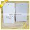 cheap paper tag fashion hang tag wholesale