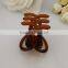 Ladies brown black Plastic Mini Hairpin 6 Claws Hair Clip Clamp 12 Pcs