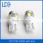 Factory price 3w car light bulb 6smd 5730 T10 Led Width Lamp with lens