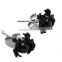 2016 hot sale 316L surgical steel black ear studs wholesale body piercing jewelry