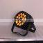 Waterproof 18X12w rgbwa uv led wash par stage lighting