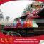 Funfair kids and adults outdoor amusement park rides dragon sliding roller coaster