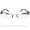 half frame hot selling fortuna style metal reading glasses