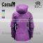 newest develop lady 100% polyester 2.5 layer 3*3 ripstop waterproof jacket