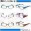 Custom variety colored fraem plastic material glasses for reading