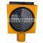 solar led road safety flashing light / solar super bright led furious traffic signal sign /remarkable
