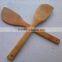 natural color oblique bamboo scoop with long handle hot sell